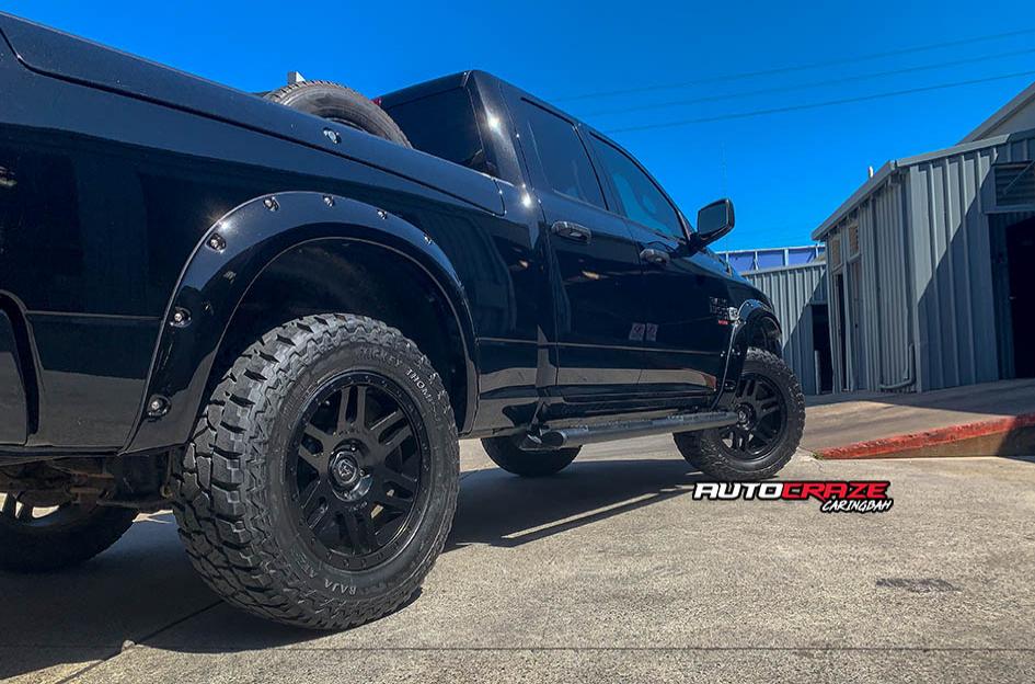DODGE RAM RECOIL MATTE BLACK